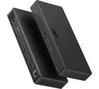 ChenQuanSarl-Station D'Accueil Pour Ordinateur Portable15-En-1 Supportant Les Moniteurs Triple Displaylink, Station D'Accueil Usb C, Adaptateur D'Alimentation 130W, Transfert De Données 10Gbps, Ether