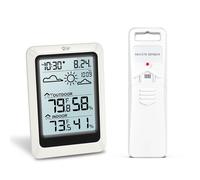 ChenQuanSarl-Station Météo Sans Fil Avec Capteur Extérieur, Moniteur D'Humidité De 10,1 Cm Avec Prévisions Météorologiques, Thermomètre D'Intérieur Extérieur, Hygromètre, Thermomètre D' Numérique,
