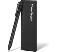 Chenquansarl-Stylo À Bille Bolt Action En Acier Inoxydable Avec Clip De Poche Compatible Avec La Recharge Pilot G2 Stylo De Décompression Pour Edc Signature Bureau École Affaires(Xh01) Noir