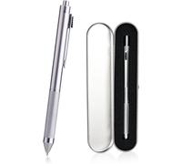 Chenquansarl-Stylo À Bille Multifonction 4 En 1 Rechargeable Et Rétractable + Crayon Mécanique De 0.5 Mm, Pointe Fine, Encre Noir/Rouge/Bleu, Stylo Multicolore Avec Boîte Cadeau En Métal