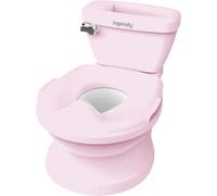 Chenquansarl-Summer By My Size Potty Pro En Rose, Toilettes D'apprentis De La Propret Pour Bb, Son De Chasse D'eau Raliste, Partir De 18 Mois, Jusqu' 50 Livres