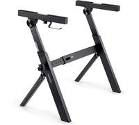 ChenQuanSarl-Support De Clavier Pliant, Support De Piano Portable Robuste De Style Z, Réglable Et Pliable, Convient Aux Claviers Midi 37 54 61 88 Touches Claviers Électroniques Pianos Numériques, Dks