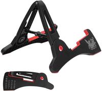 ChenQuanSarl-Support De Guitare, Support Universel Pliable Pour Guitares Acoustiques Et Électriques, Base Antidérapante, Abs Léger Et Durable, Structure Table, Pour Concert, Tournée, Festival De Musi