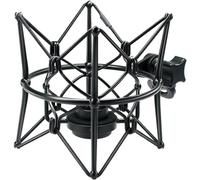 ChenQuanSarl-Support De Microphone Anti-Vibrations Pour Enregistrement Spider Compatible Avec Neumann U87 Ai, U89 I Et Tlm 67 (Noir)