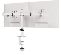ChenQuanSarl-Support De Moniteur Pour 2 Moniteurs Pour Écran Lcd Led De 13 À 30 Pouces Jusqu'À 10 Kg - Hauteur Réglable - Orientable - Support De Moniteur Pour Bureau - Vesa . 100 X 100 Mm