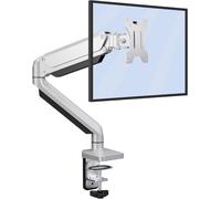 ChenQuanSarl-Support Écran Pc En Aluminium Pour 13""-32"" Moniteur, Bras Articulé Ecran Pc Réglable En Hauteur, Rotation À 360°, Poids 2-8Kg, Vesa 75X75/100X100Mm, Argent