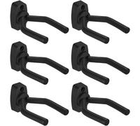 ChenQuanSarl-Support Mural Pour Guitare, Crochet De Guitare, Support De Guitare Compatible Avec Acoustique/Basse/Electrique/Banjo/Ukulele/Fiddle(6 Paquet)