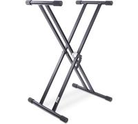 ChenQuanSarl-Support Piano, Support Clavier Électronique ¿ Hauteur Réglable, Idéal Pour Les Performances En Position Debout, Conception En X À Double Renfort Pour Une Stabilité imale