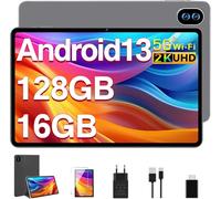 ChenQuanSarl-Tablette 12 Pouces Écran 2K Octa-Core 2.0 Ghz Android 13,Tablette Tactile 16Go Ram+128Go Rom (Extension 512Go),5G Wifi,Bluetooth 5.0,8000 Mah,5+13+2Mp,Tablette-Coffee