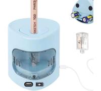 ChenQuanSarl-Taille-Crayon Électrique Avec Alimentation Secteur 6-8 Mm Usb Et Piles Petit Taille-Crayon Automatique Robuste Avec Récipient Pour Enfants, Artistes, Étudiants, Câble Usb Non Inclus, Ble