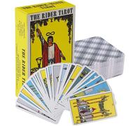 Chenquansarl-Tarot Rider Waite Avec Instructions ¿ 78 Tarot Pour Divination Du Destin, Un Anglais Jeu De Cartes Pour Amis Et Famille, Convient Pour Les Débutants Et Les Joueurs Expérimentés