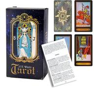 Chenquansarl-Tarot, Tarot Divinatoire, Tarot De Marseille, Jeux Tarot, Tarot Waite, Tarot Deck, Carte Tarot Divinatoire, Jeu De Tarot 78 Cartes A Jouer, Tarot De Marseille Divinatoire Debutant