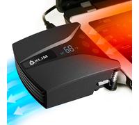 ChenQuanSarl-Tempest Refroidisseur Pour Pc Portable - Nouveauté - Extracteur D'Air - Refroidissement Rapide - Détection De Température - Mode Automatique/Manuel - 4000 Rpm