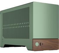 ChenQuanSarl-Terra Jade - Wood Walnut Front Panel - Small Form Factor - Mitx Gaming Case ¿ Pcie 4.0 R r Cable ¿ Usb Type-C - Anodized Aluminum Panels
