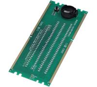 ChenQuanSarl-Testeur De Carte Mère Et De Bureau Deux En, Compatible Ddr2/Ddr3, Avec Indicateur Lumineux ¿ Pour L'Alimentation Et Les Tests De Mémoire Pc