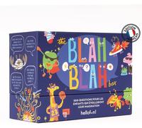 Chenquansarl-The Blah Blah Box I Le Jeu Où L'on Ne Peut Pas S'arrêter De Parler I A Partir De 5 Ans I 100 Cartes I 200 Questions.