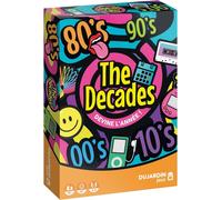 Chenquansarl-The Decades - Jeu De Société - , Fun Garanti - Voyage À Travers Le Temps - A Jouer Entre Amis - Devine Les Dates Des Événements, Multicolore