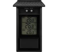 ChenQuanSarl-Thermomètre De Serre, Moniteur De Thermomètre Numérique À Effet De Serre Numérique Min Étanche Résolution De 0,1 ° C, Plage De Température De -20 À 50 ° C, Alimenté Par Batterie Murale (