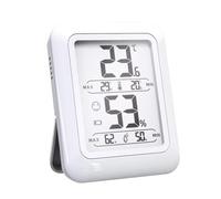 ChenQuanSarl-Thermomètre Numérique D'Intérieur - Hygromètre - Moniteur De Température Ambiante Mural Avec Écran Lcd - Idéal Pour La Maison, La Chambre, La Cave À Vin Ou Serre