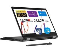 ChenQuanSarl-Thinkpad L13 Yoga Gen 2, Ordinateur Portable Professionnel 2 En 1, Intel Core I5-1145G7, Écran Tactile Fhd 13,3"", 16 Go De Ram, 256 Go Ssd, Stylet, Windows 11 Pro (Renouvelé)