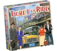Chenquansarl-Ticket To Ride New York Board Game , Ages 8+ , For 2 To 4 Players , Average Playtime 10-15 Minutes