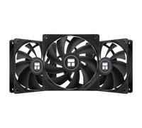 ChenQuanSarl-Tl-C12C-X28 X3 Ventilateur De Refroidissement Noir, Avec Vitesse De 1550 Tr/Min, Ventilateur De Refroidissement De Boîtier D'Ordinateur De 120 Mm, Refroidisseur De Liquide Et