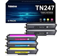 ChenQuanSarl-Tn247 Compatible Pour Toner Brother Dcp-L3550Cdw Toner Brother Mfc-L3750Cdw Cartouche Tn-243Cmyk Brother Tn243Cmyk Mfc-L3770Cdw Dcp-L3510Cdw Hl-L3270Cdw Hl-L3230Cdw (Noir Cyan Magenta Ja