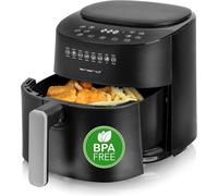 ChenQuanSarl-Top Airfryer Af-129369 Grande Friteuse Numérique À Air Chaud, Friteuse Sans Huile Supplémentaire, Volume 4,5 L, 8 Programmes Automatiques, Cool Touch, Sans Bpa, Chauffage Rapide, 1300 W