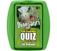 ChenQuanSarl-Top Trumps Quiz-Dinosaures-Ed. Italienne, 034128, Vert