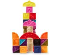 ChenQuanSarl-Toys - Elemenosqueeze - Blocs De Tri Et D'Empilage Alphabétiques Pour Le Développement Des Bébés - 26 Blocs Souples Pour Enfants Et Bébés, 6 Mois +
