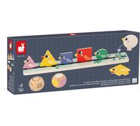 ChenQuanSarl-Tri Formes, Tailles, Couleurs - Idéal Préparation Maternelle Et Petite Section - 76 Accessoires - Jouet Educatif Enfant En Bois - Dès 24 Mois, J05089