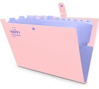 Chenquansarl-Trieur À Soufflets Classeur Rangement Papier Chem File Folders Plastique 12 Compartiments Avec Couvercle A4 Documents Extensible