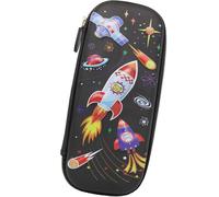 Chenquansarl-Trousse À Crayons 3d Fusée De L'espace,Trousse À Crayons Pour L'école Space Rocket Trousse À Crayons Pour L'école,Convient Aux Fournitures De Bureau Des Enfants Et Des Adolescents