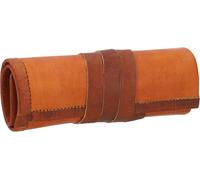 Chenquansarl-Trousse Cuir - Benjamin Trousse À Crayons Étui Accessoires Bureau Cuir Marron