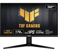 ChenQuanSarl-Tuf Gaming Vg32Aql1A - Ecran Pc 31,5"" Wqhd - Dalle Ips - 16 9-170Hz - 1Ms - 2560X1440-350Cd/M² - 2X Hdmi & 2X Usb-A - Haut-Parleurs - Dci-P3 99% - G-Sync Compatible - Elmb Sync - Hdr 400