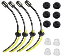 ChenQuanSarl-Tuyaux D'Essence Avec Filtre, 4 Pièce Kit De Filtre À Essence Tuyau De Carburant Pour Débroussailleuse Avec Poire D Amorçage, Pour Le Jardinage Et L'Agriculture