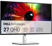 ChenQuanSarl-U2724D Ultrasharp 27"" Qhd (2560X1440) Écran Pc, 120Hz, Ips Black, 5Ms, 98% Dci-P3, 2X Usb-C, 2X Displayport, Hdmi, 3X Usb, Garantie 3 Ans, Argent
