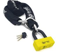 Chenquansarl-Ur74120l Antivol Moto Homologué Sra, Mini U 18mm + Chaîne Haute Sécurité Acier Cémenté 13,5mm Testée Contre Coupe-Boulons, Multifonction Bloque Disque + Chaîne 120cm Lasso +Polyvalente