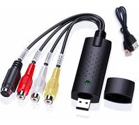 ChenQuanSarl-Usb 2.0 Audio Video Grabber Usb 2.0 Audio Video Grabber Convertisseur Analogique Vers Numérique Avec Adaptateur Pour Vhs/Vcr/Tv Vers Dvd Pour Windows 11/10/8/7/Mac