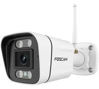 ChenQuanSarl-V5P Caméra De Surveillance Wi-Fi Double Bande 5 Mp Avec Projecteur Intégré Et Sirène D'Alarme (Blanc)