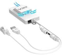 ChenQuanSarl-Vap11Ac Mini Pont Wifi Bridge 2,4 Ghz + 5 Ghz Wifi Vers Ethernet Avec 1200 Mbps, Couverture De Signal Wifi, Haute Puissance, Hotspot Wifi, Portable Pour Caméra Ip/Imprimante/Appareils Mé
