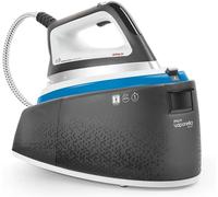 ChenQuanSarl-Vaporella Instant Vi50.40, Fer À Repasser Générateur Vapeur, Technologie Brevetée Vapeur Instantanée, Puissance 2200 W, Capacité 2 L, 4 Programmes De Repas , Fonction Eco, Gris Et Bleu