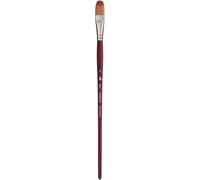Chenquansarl-Velvetouch Jenna Rainey Blooms Brush, Long Handle, Size 12 - Professional Artist Brushes For Mixed Media, Acrylic, Oil