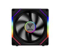 ChenQuanSarl-Ventilateur Argb 120 Mm, Chaîne Marguerite Sans Cabine, Pales Interchangeables Pour Flux D'Air Inversé, Épaisseur 30 Mm, Miroir Infini, Sans Contrôleur