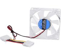 ChenQuanSarl-Ventilateur De Refroidissement À Led, 80 Mm, 12 V, 4 Broches, Silencieux, Boîtier D'Ordinateur Avec Une Interface D'Alimentation À 4 Broches (Bleu)