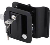 Chenquansarl-Verrou De Porte Pour Yacht - Double Loquet De Porte De Remorque - Intérieur En Alliage Galvanisé Pour Serrure De Porte De Camping-Car Pour Yacht