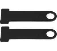Chenquansarl-Verrouillage De L'anneau En D, Sangle De Casque Moto En Acier Inoxydable Universelle(Noir)