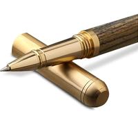 Chenquansarl-Vintage Stylo De Signature En Bois Stylo Bille Fait Main Naturel Écriture Fluide Bon Cadeau For Hommes Femme Étudiant Professeur Écrivain Bois De Tigre B
