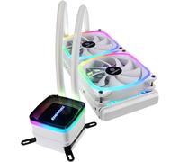 ChenQuanSarl-Watercooling, Refroidissement Liquide Du Processeur Aio Aquafusion 240 Blanc - 2 Ventilateurs 12Cm