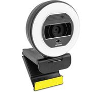 ChenQuanSarl-Webcam Streaming Autofocus Microphone Double Réduction Du Bruit 2K 2560X1440 30Fps Anneau Led Tricolore Télécommande Support Réglable Windows, Mac, Linux, Android Usb